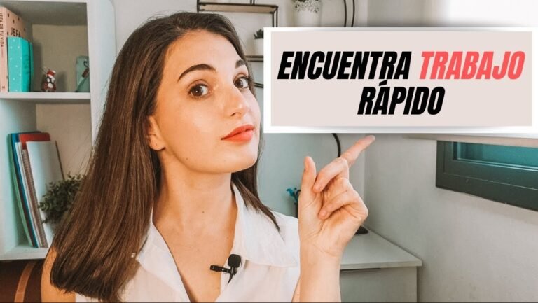 Cómo Conseguir Trabajo Rápido: Estrategias Efectivas para Aumentar tus Oportunidades Laborales